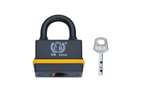 SQUARE STYLE PLASTIC WATERPROOF COVER PADLOCK Product Image