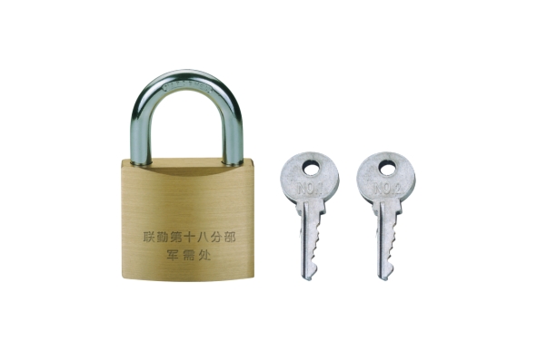 DOUBLE LOCKING  SOLID BRASS PADLOCK Product Image