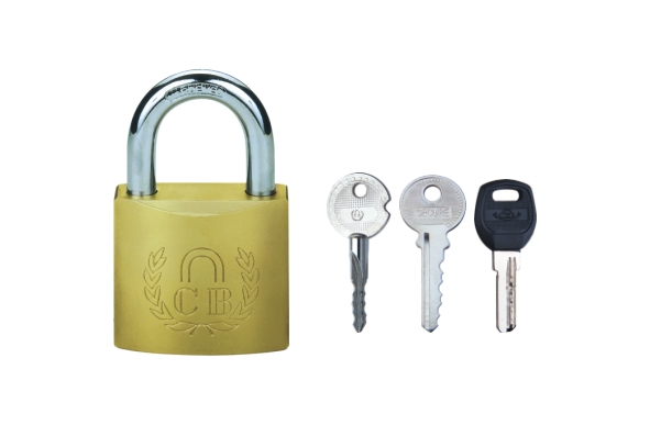 IRON PADLOCK WITH COLOR COATING Product Image