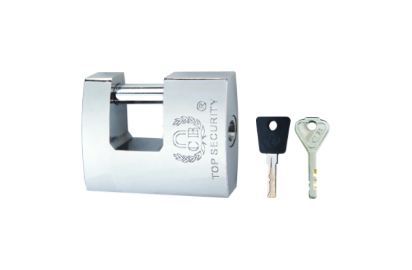 CROSSBEAM IRON PADLOCK WITH CROSS SHACKLE Product Image